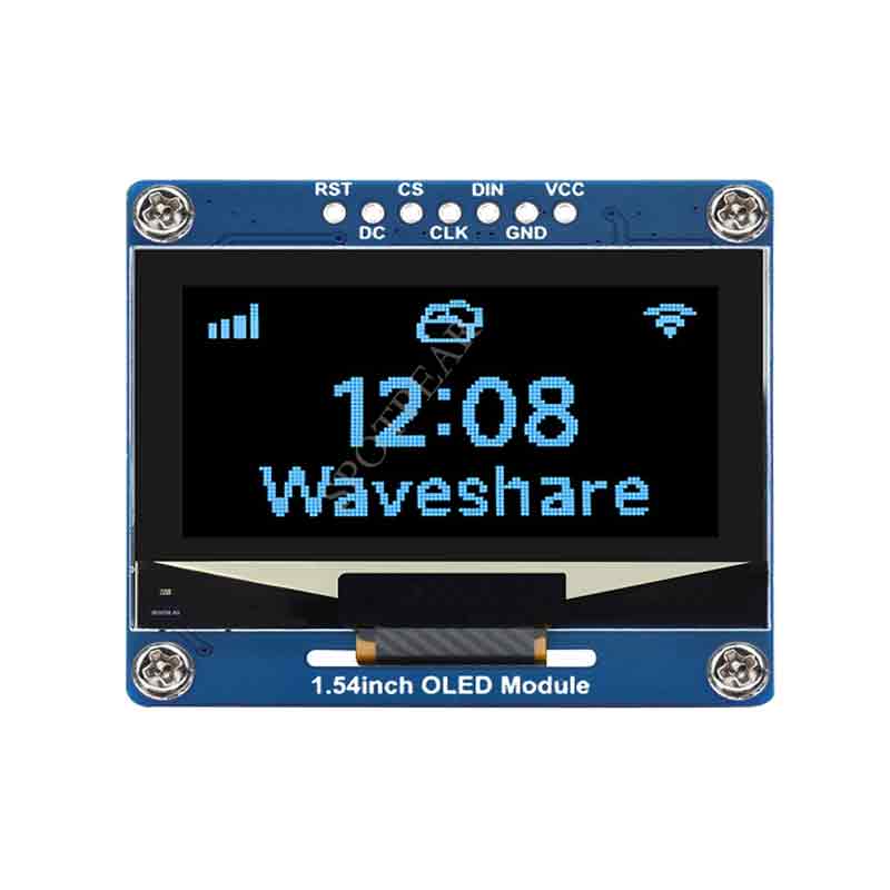 1.54inch OLED Display Module 128×64 Resolution SPI / I2C Communication