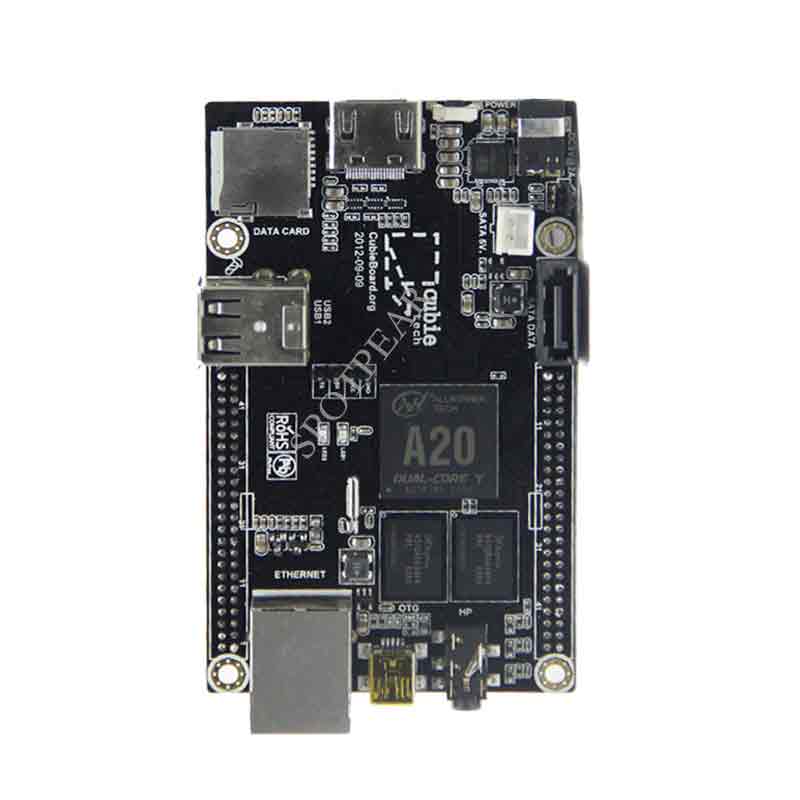 Cubieboard2 development board dual core ARM Allwinner A20 motherboard supports Android / Linux