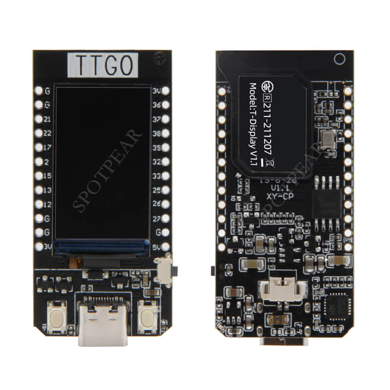 ESP32 TTGO T Display Development Board 1.14 Inch LCD Display Screen ST7789V WiFi Bluetooth