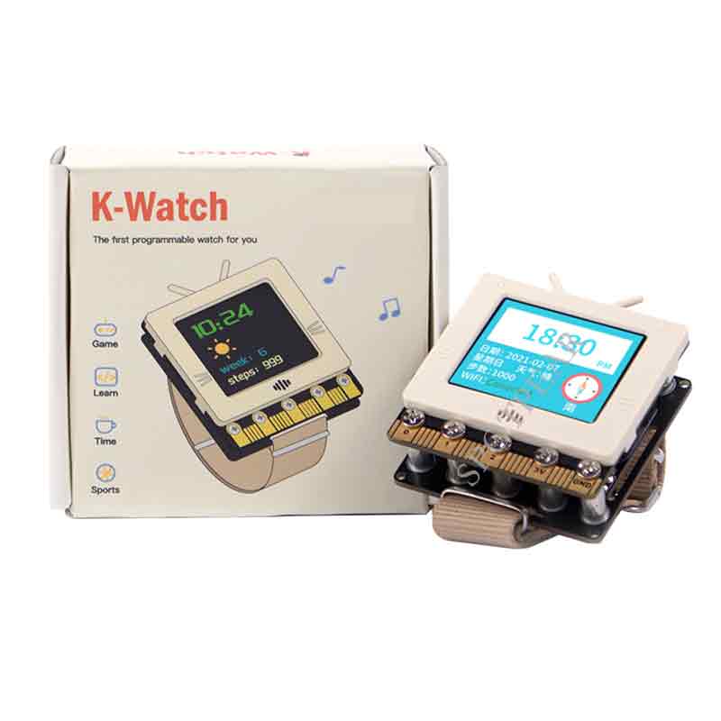 BBC Micro:bit expansion board K-Watch Module programmable watch Python editor