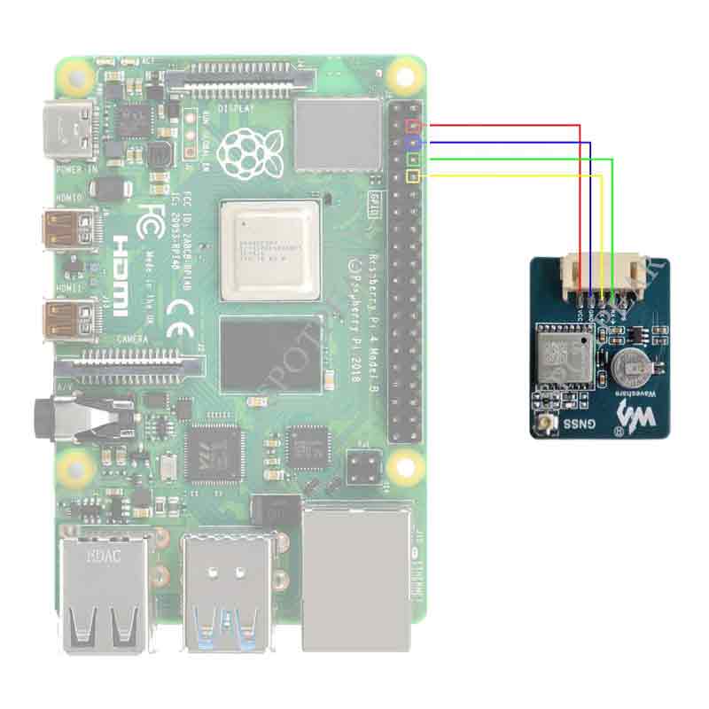 Raspberry Pi L76K GPS Module Multi GNSS Module Support GPS BDS QZSS for Arduino / STM32