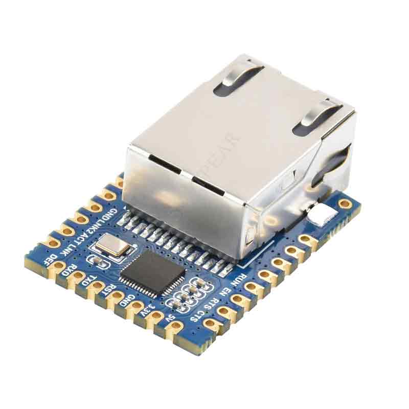 TTL UART to Ethernet Mini Module Castellated Holes With Immersion Gold Design