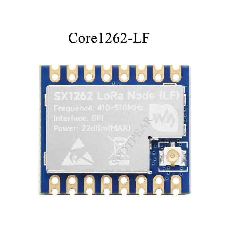 Core1262 LF/HF LoRa module long distance communication SX1262 anti interference LoRa chip module