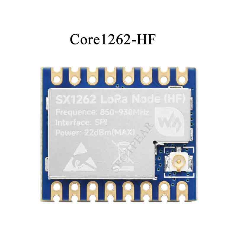Core1262 LF/HF LoRa module long distance communication SX1262 anti interference LoRa chip module