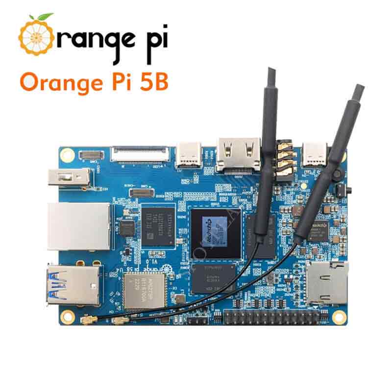 Orange Pi 5B Development board 8 core 64 bit processor 8K display RK3588S Wifi Storage 4GB/8GB/16GB