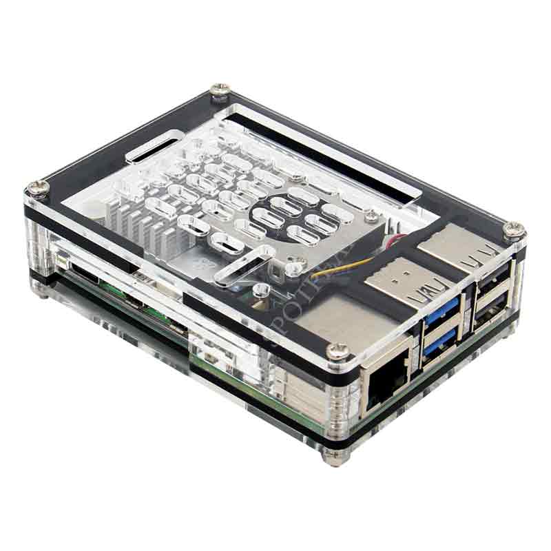 Raspberry Pi 5 Case Acrylic Case 9-layer acrylic case for Pi5