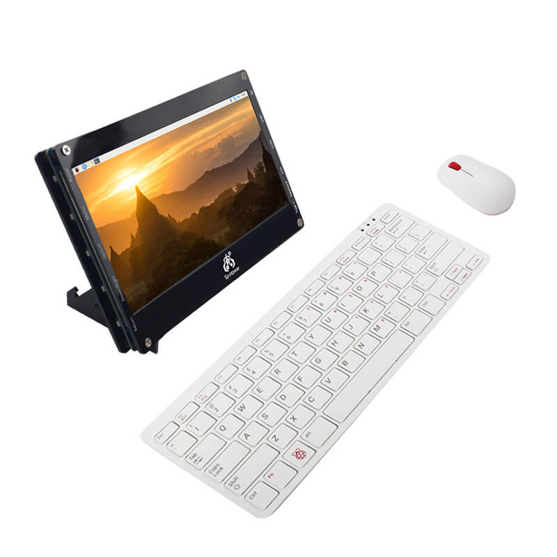 Raspberry Pi Zero 2W 7inch LCD DIY Tablet Touch Screen Display RJ45 USB HUB for Banana pi Zero