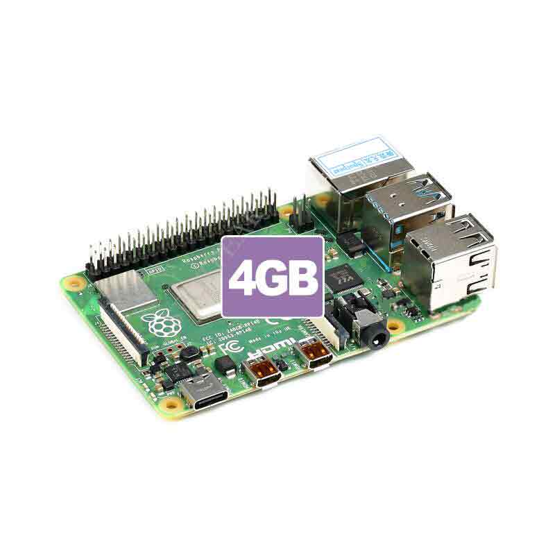 Raspberry Pi 4 Model B 1GB/2GB/4GB/8GB RAM