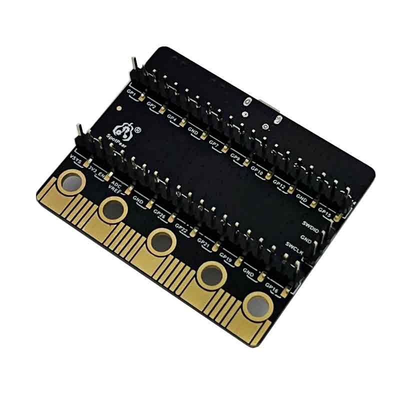 Raspberry Pi Pico RP2040 bit board Size & Port high Compatible BBC micro bit