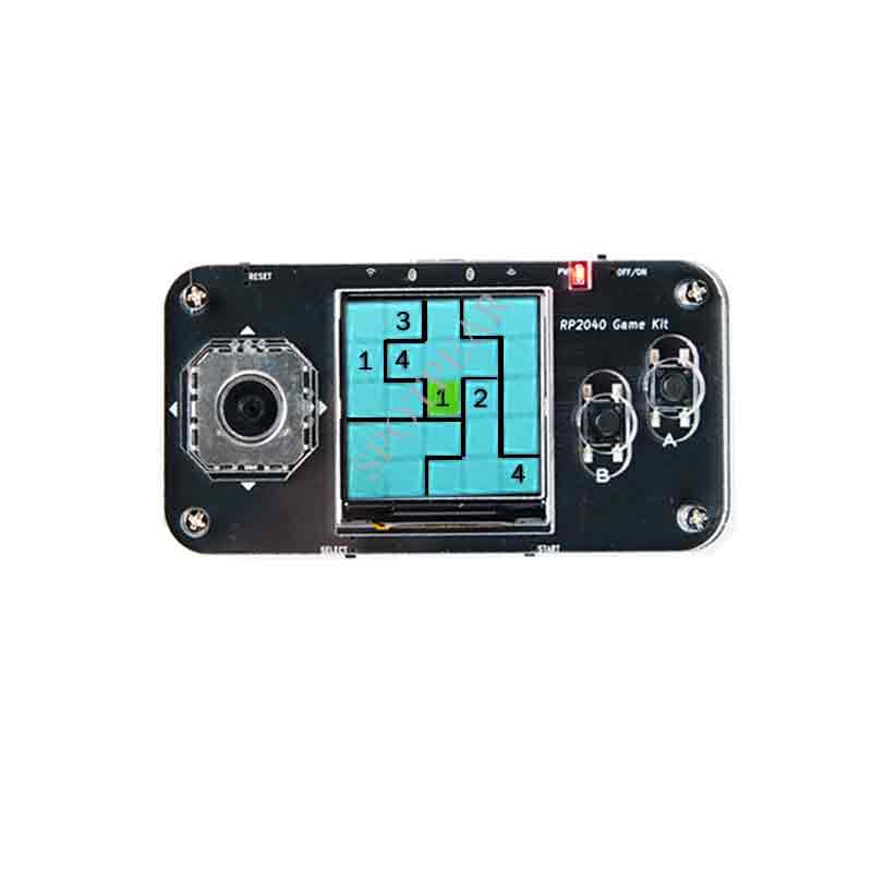Raspberry Pi pico Game board RP2040 game kit with 1.54 inch LCD display screen