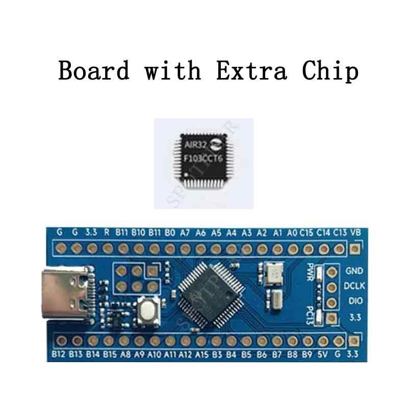 AIR32F103CCT6 Demo-Board/Chip Software&Hardware full Compatible with STM32