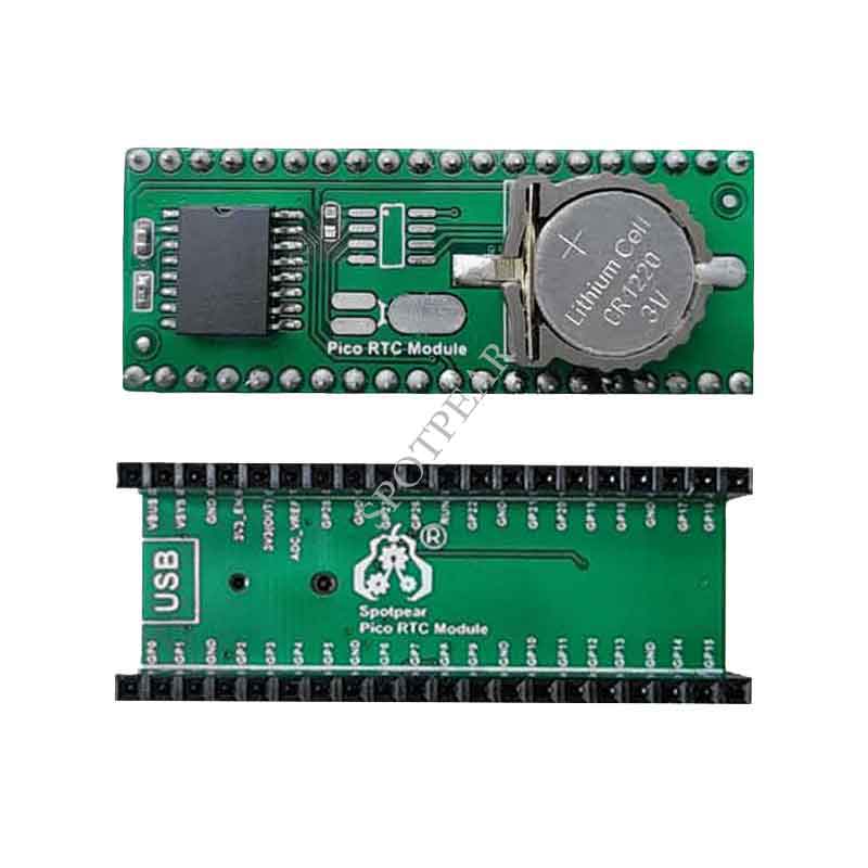 Raspberry Pi Pico RTC Module DS1302/DS3231