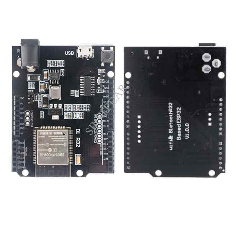 ESP32 development board UNO D1 R32 wireless WiFi bluetooth module 4MB flash memory compatible with A