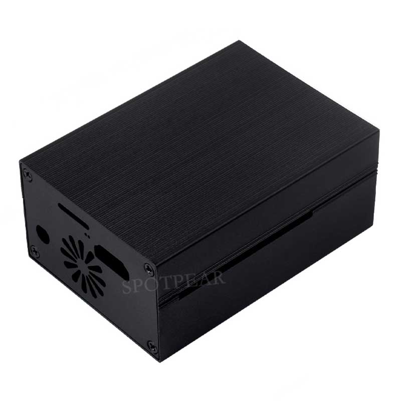 RDK X3 Aluminum Alloy Material Cooling Case Built-In Active Radiator With Fins