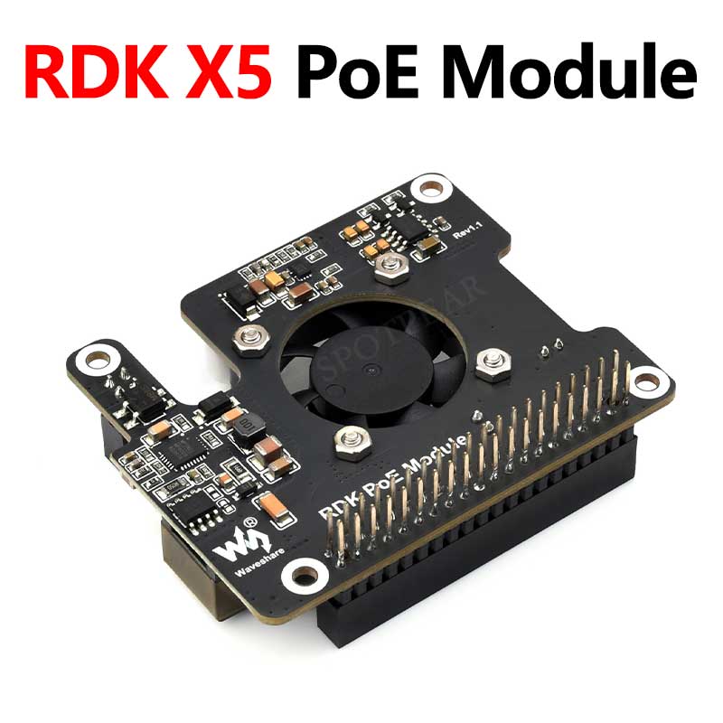 RDK X5 PoE Module For Power Over Ethernet/ IEEE 802.3af/at PoE For D-Robotics RDK X5