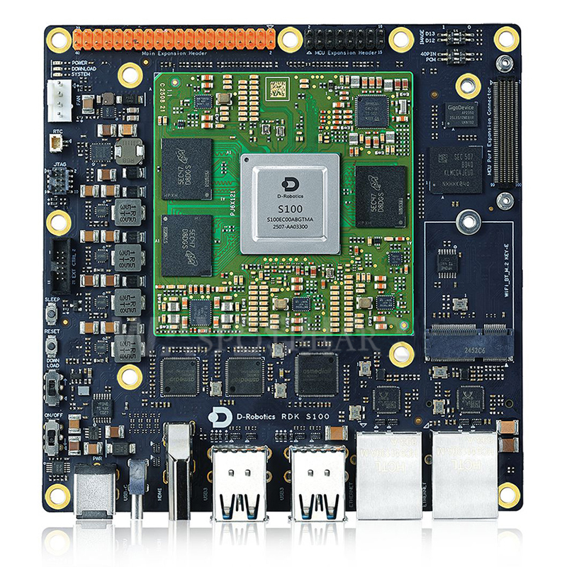 D-Robotics RDK S100 Robot Development Kit Horizon Sunrise 80TOPS BPU 4 × USB3.0 Type-A