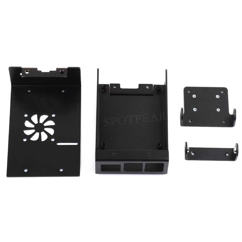 Horizon Sunrise RDK X5 Dedicated Heat Dissipation Shell Aluminum Alloy Material Cooling Fan Camera Mount