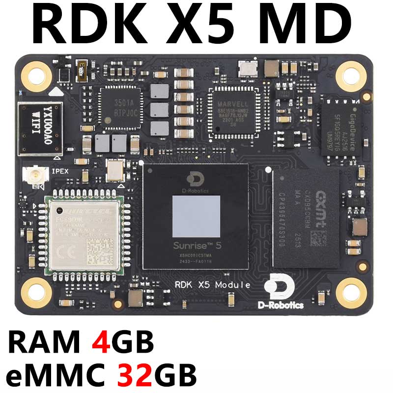 D-Robotics Horizon Sunrise RDK X5 MD Core Module Or Carrier Board