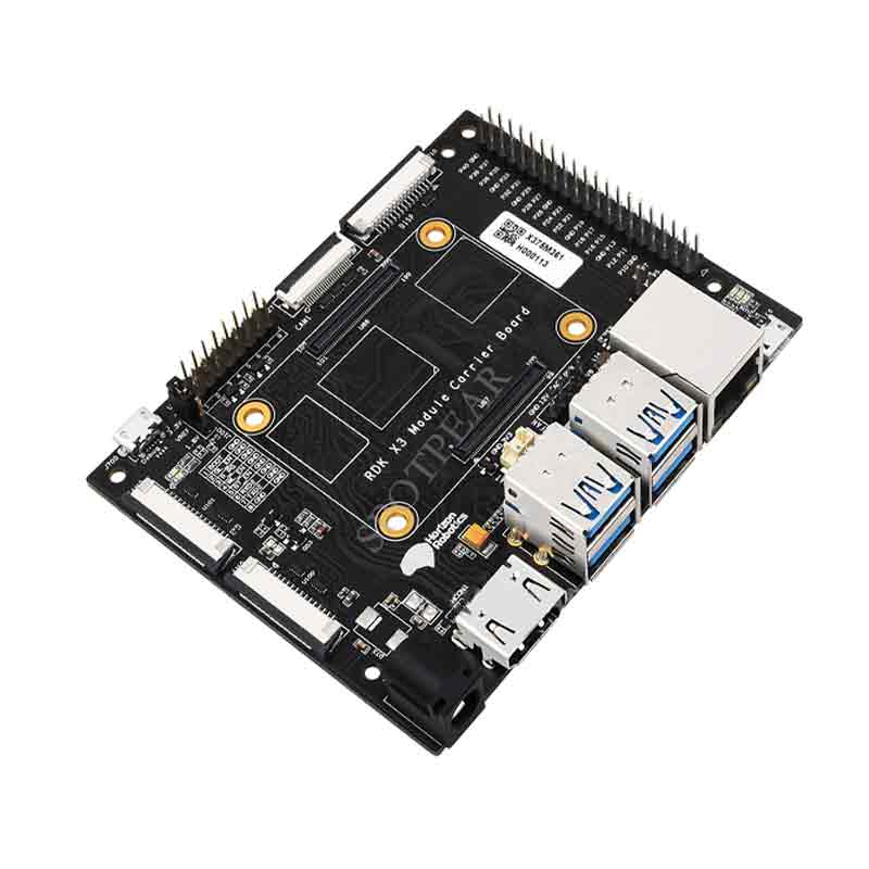 D-Robotics RDK X3 MD Carrier Board For RDK X3 Module Horizon Sunrise Pi ARM Cortex-A53 5Tops