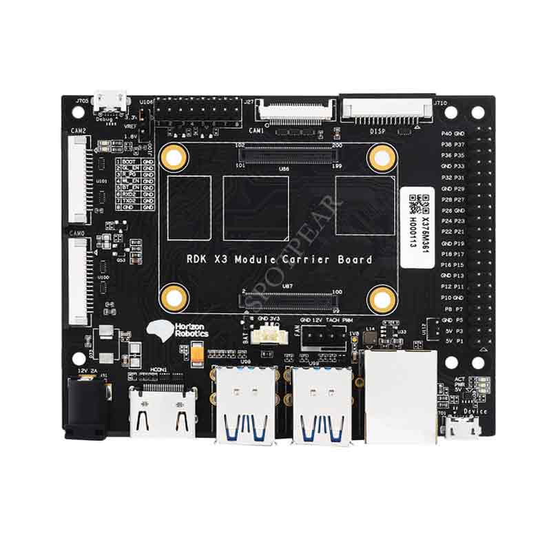 D-Robotics RDK X3 MD Carrier Board For RDK X3 Module Horizon Sunrise Pi ARM Cortex-A53 5Tops