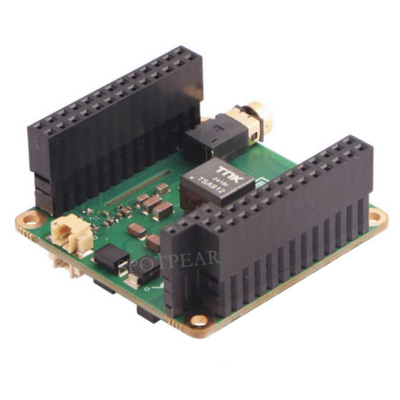 PoE HAT For Milk-V Duo S Onboard MIPI DSI Display Port Audio Input/Output Port