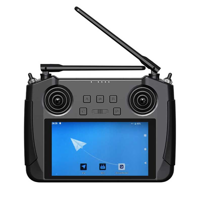 EyeLink-RC-S1 Industrial Edition 5.5 inch Touchscreen Camera R1M Card Recording Flight Controller FPV Drone ground station image transmission remote 