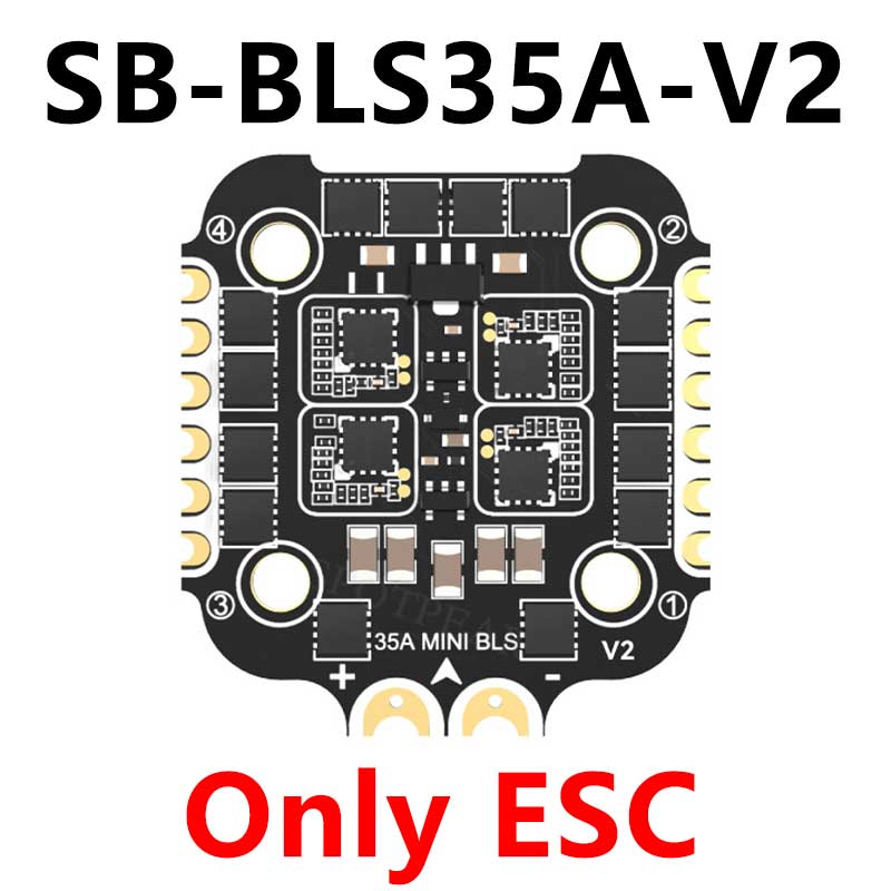 For SpeedyBee BLS 35A Mini V2 ESC 20x20 Controller Motor Driver Board For DJI FPV Fixed Wing Airplane Drone Quadcopter