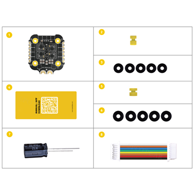 For SpeedyBee BLS 35A Mini V2 ESC 20x20 Controller Motor Driver Board For DJI FPV Fixed Wing Airplane Drone Quadcopter