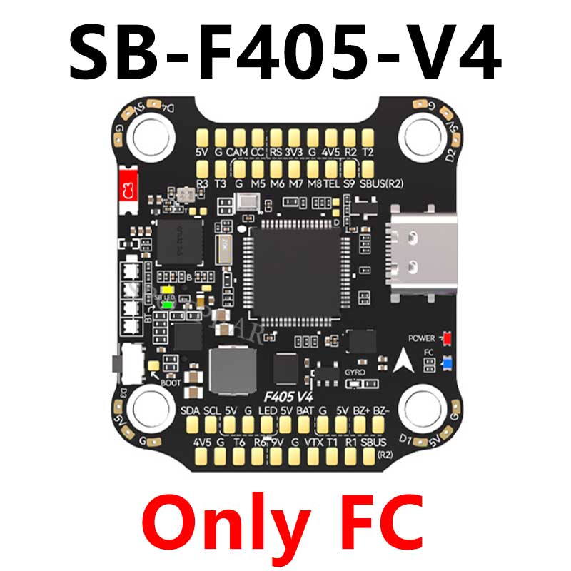 For SpeedyBee F405 V4 FC F4 Flight Controller Driver Board 30x30 For DJI FPV Fixed Wing Airplane Drone Quadcopter