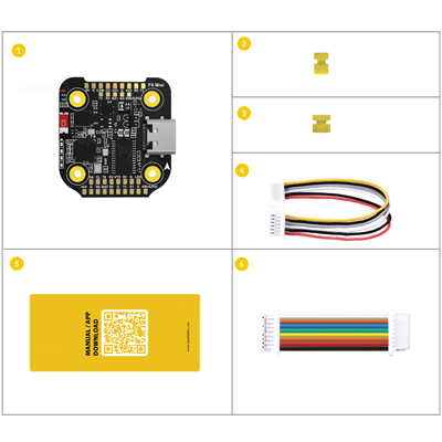 For SpeedyBee F405 Mini FC 20x20 F4 Flight Controller Driver Board DJI FPV Drone