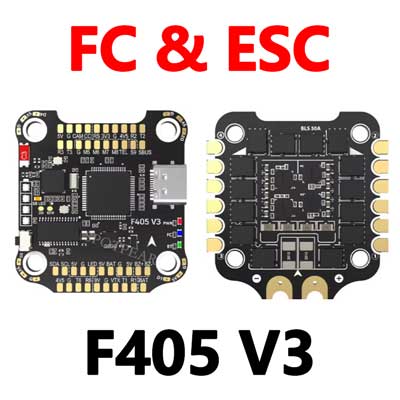 For SpeedyBee F405 V3 BLS 50A FC&ESC Stack 30x30 F4 Flight Controller Motor Driver Board DJI FPV Drone