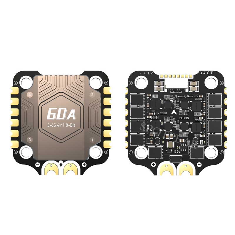 For SpeedyBee F405 V3 BLS 60A FC&ESC Stack 30x30 F4 Flight Controller Motor Driver Board DJI FPV Drone