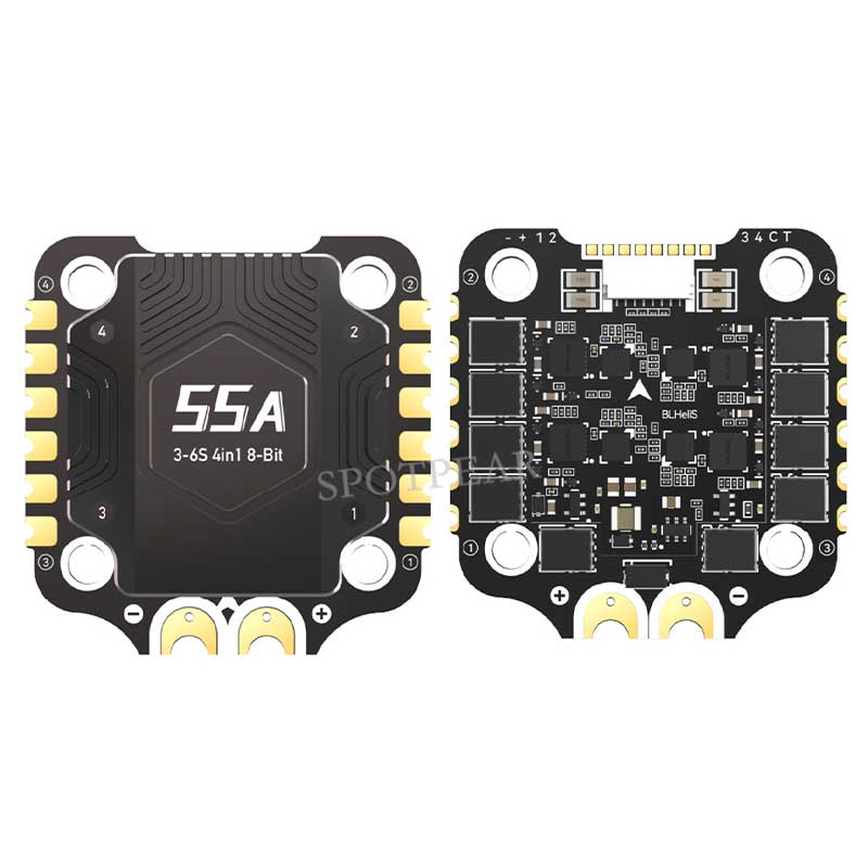 For SpeedyBee F405 V4 BLS 55A FC&ESC Stack 30x30 F4 Flight Controller Motor Driver Board DJI FPV Drone