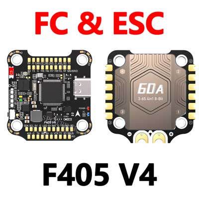 For SpeedyBee F405 V4 BLS 60A FC&ESC Stack 30x30 F4 Flight Controller Motor Driver Board DJI FPV Drone