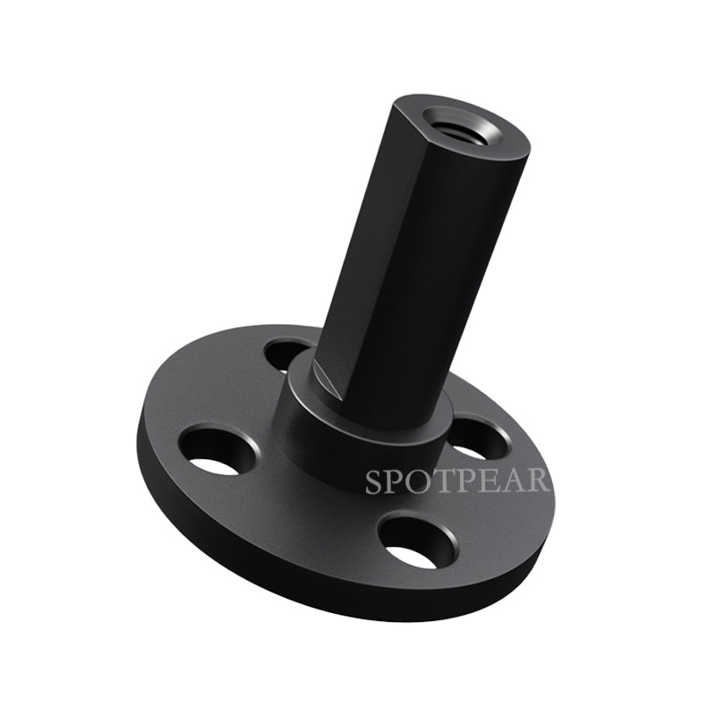 Metal Flat Key Shaft Flange Plate A For Using with Serial Bus Servo