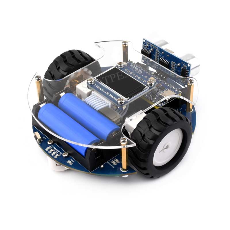 Raspberry Pi Pico 2 P2350-Plus Smart Car Kit PicoGo2 Autonomous Driving Learning Car