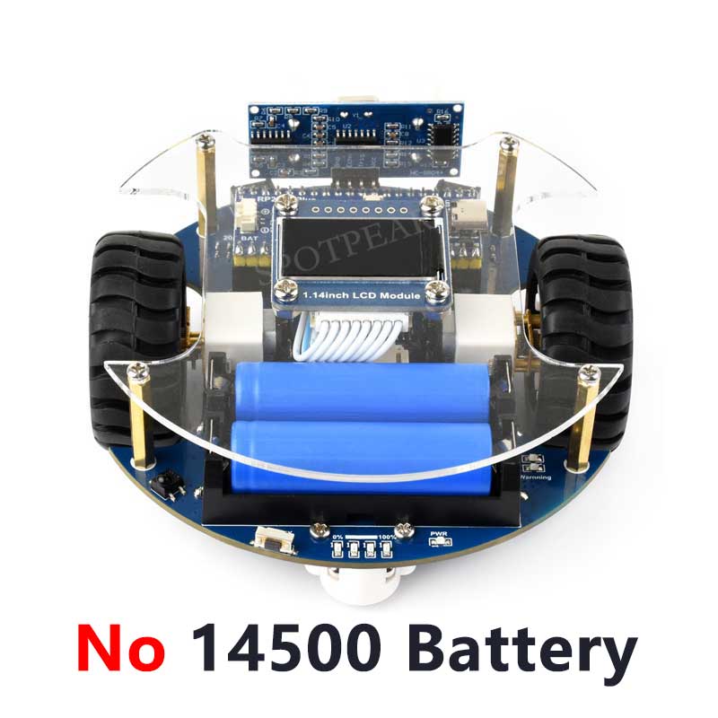 Raspberry Pi Pico 2 P2350-Plus Smart Car Kit PicoGo2 Autonomous Driving Learning Car