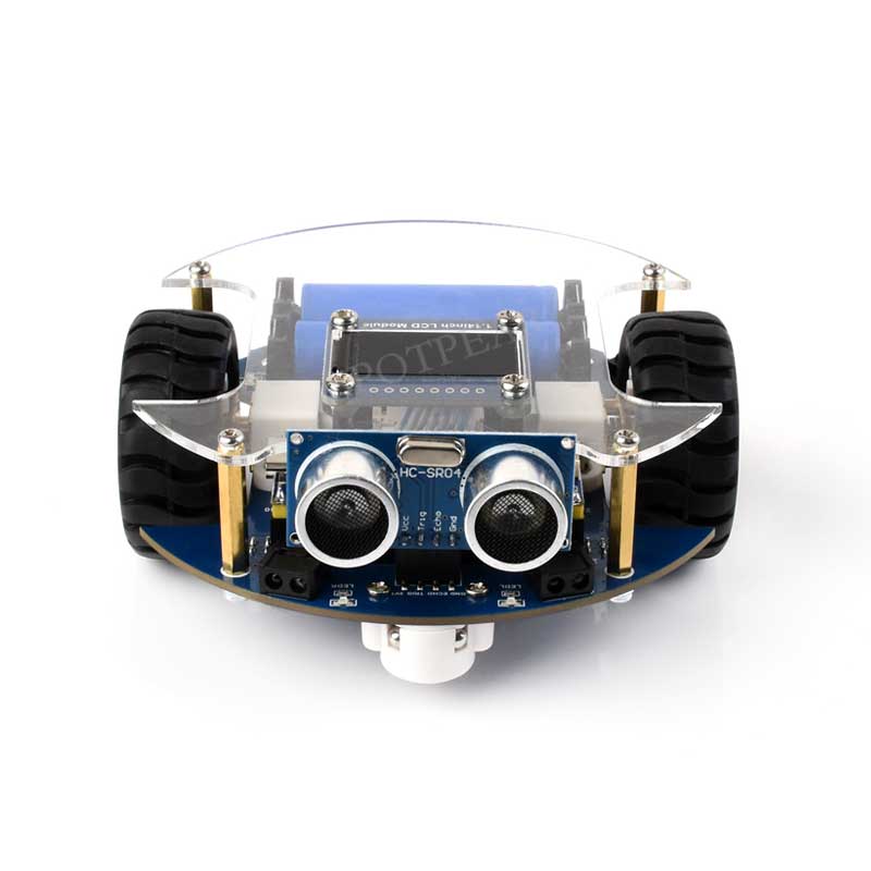 Raspberry Pi Pico 2 P2350-Plus Smart Car Kit PicoGo2 Autonomous Driving Learning Car