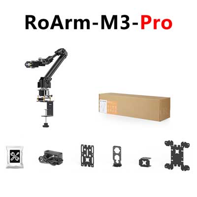 RoArm M3 5+1 DOF Robotic Arm High Torque Serial Bus Servo WIFI ESP32 ESP NOW ST3235 QMI8658C