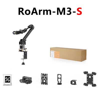 RoArm M3 5+1 DOF Robotic Arm High Torque Serial Bus Servo WIFI ESP32 ESP NOW ST3235 QMI8658C