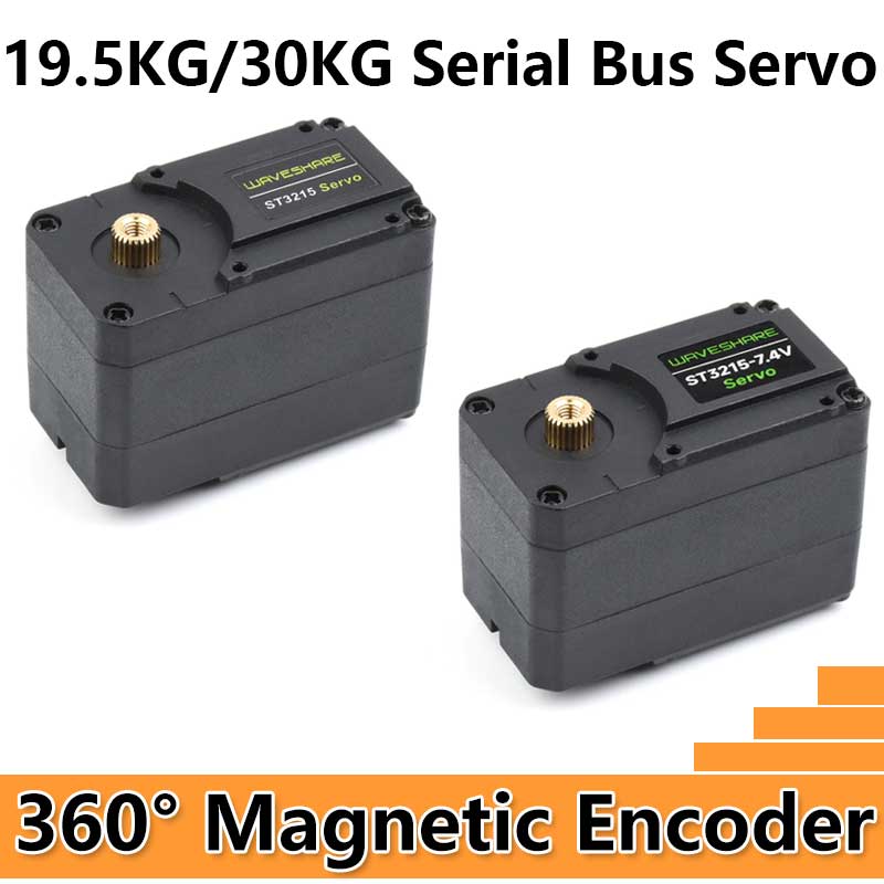 Serial UART Bus Servo ST3215 40KG.CM/19.5KG.CM Magnetic Encoder 360° High Precision And Large Torque