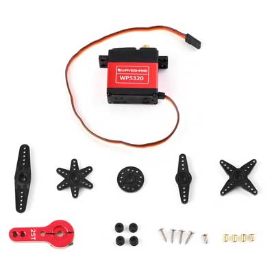 Servo PWM motor WP5320 WP5335 35/20KG.CM 180° PWM digital servo double ball bearings