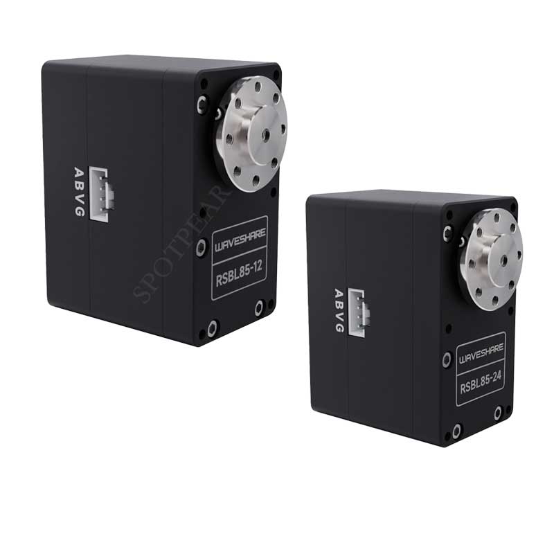 Magnetic Encoder Servo Motor 85KG.CM 12V/24V 360° RS485 High Precision And Large Torque