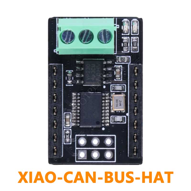 CAN Bus Breakout Board For SeeedStudio-XIAO and QTPy On-Board MCP2515 SN65HVD230