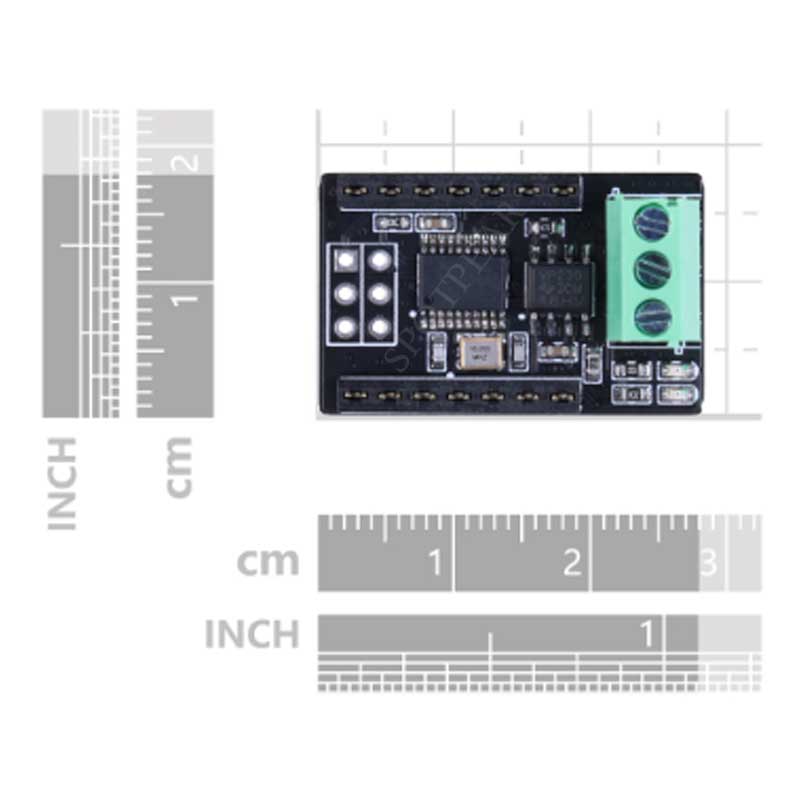 CAN Bus Breakout Board For SeeedStudio-XIAO and QTPy On-Board MCP2515 SN65HVD230