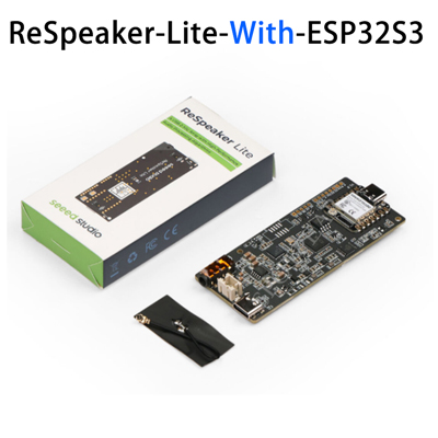 ReSpeaker Lite Voice Assistant Kit AI For SeeedStudio XIAO ESP32 S3/S3 Sense For Arduino