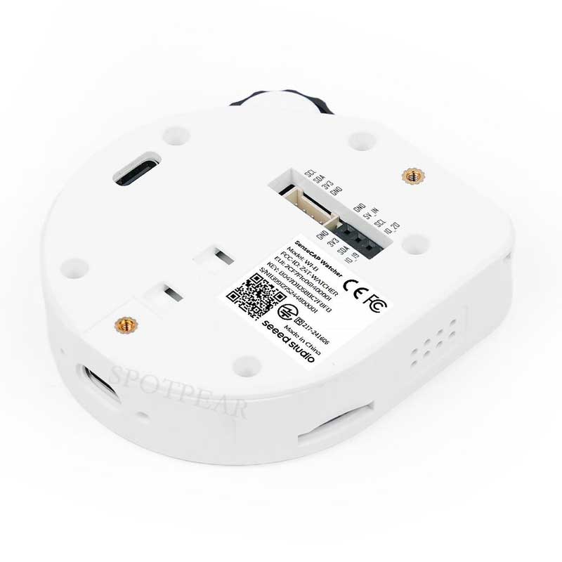 SeeedStudio SenseCAP Watcher Clear Enclosure Camera AI ESP32-S3 Himax WiseEye2 HX6538 AI Agent