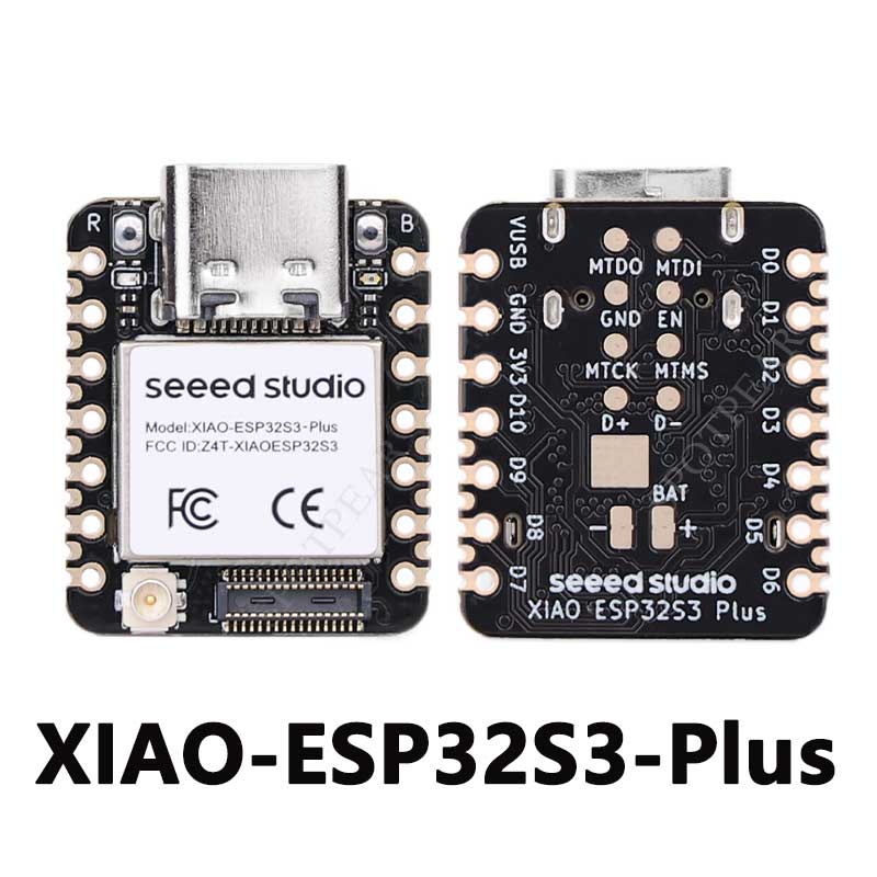 XIAO ESP32S3 Plus - 20 GPIOs N16R8 ESP32-S3 For Arduino For SeeedStudio