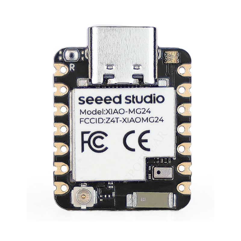 XIAO MG24/MG24-Sense EFR32MG24 Ultra-Low-Power On-Board IMU/Micphone/Antenna For Matter/zigbee/BLE For SeeedStudio For Arduino