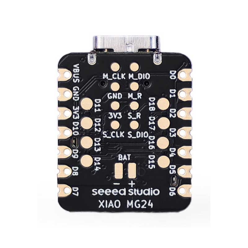 XIAO MG24/MG24-Sense EFR32MG24 Ultra-Low-Power On-Board IMU/Micphone/Antenna For Matter/zigbee/BLE For SeeedStudio For Arduino